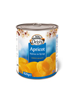 Delphi peach-halves 850ml